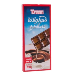 دريم شيكولاته خام حليب 200 جم