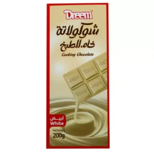 دريم شيكولاته خام ابيض 200 جم
