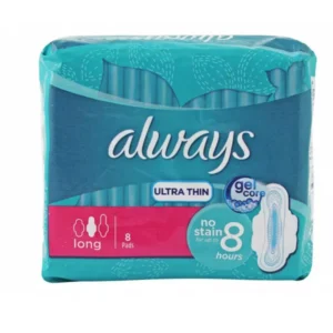 اولويز فوط صحية طويل مفرد 8 فوطه