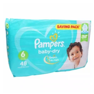 بامبرز حفاضات اطفال جامبو مقاس 6 *48ق