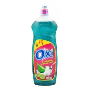 اوكسى صابون سائل للصحون ليمون اخضر 1 كجم
