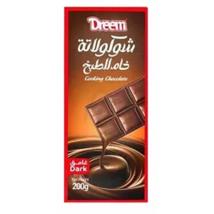دريم شيكولاته خام غامق 200 جم